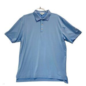 Peter Millar polo‎ Golf Blue men's size L